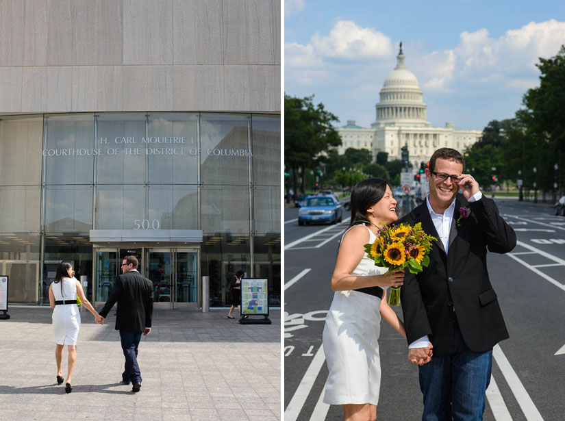 dc courthouse wedding pictures