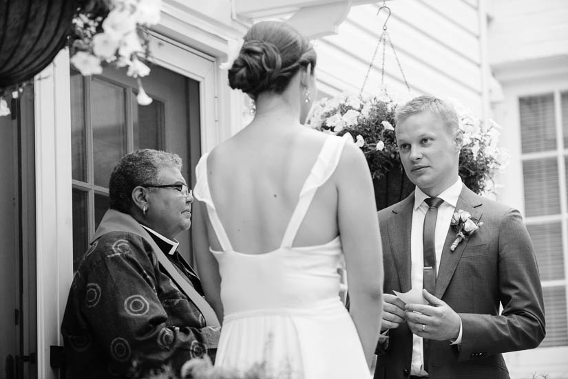 photojournalism at intimate washington dc wedding