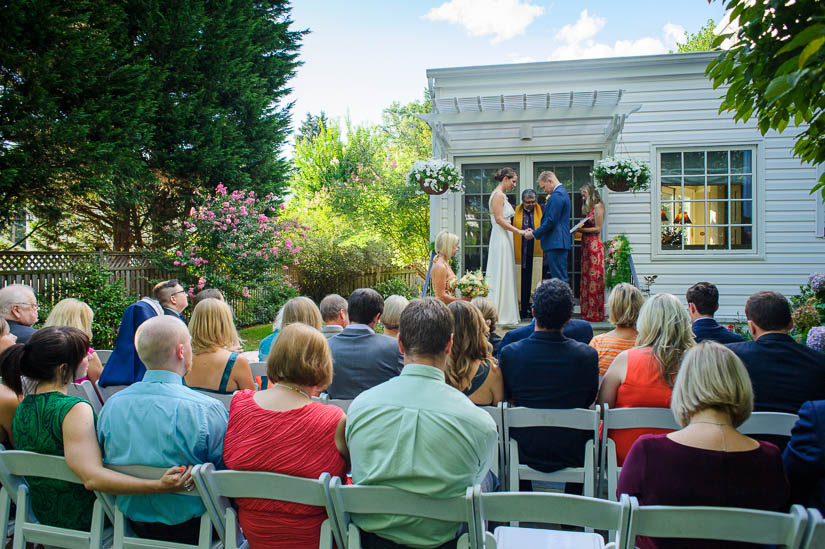 backyard wedding in washington dc