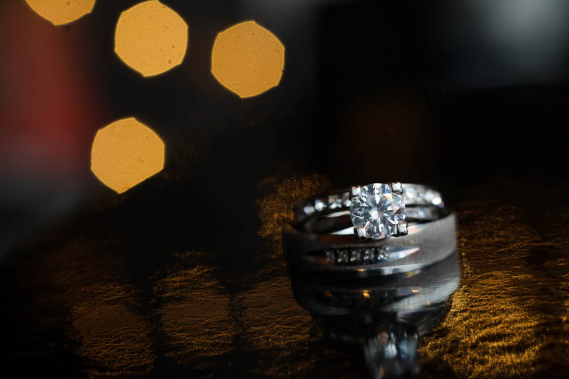 ring shot with out-of-focus lights